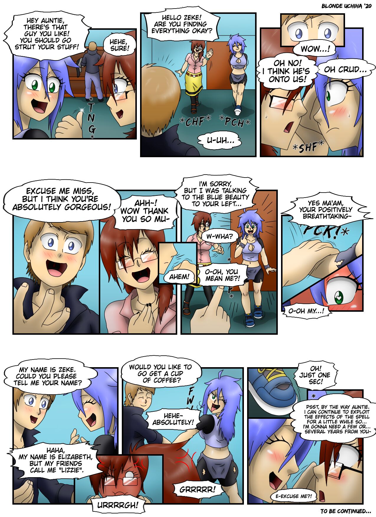 Lizzie &amp; Amy's Swappin' Good Time page 7 full