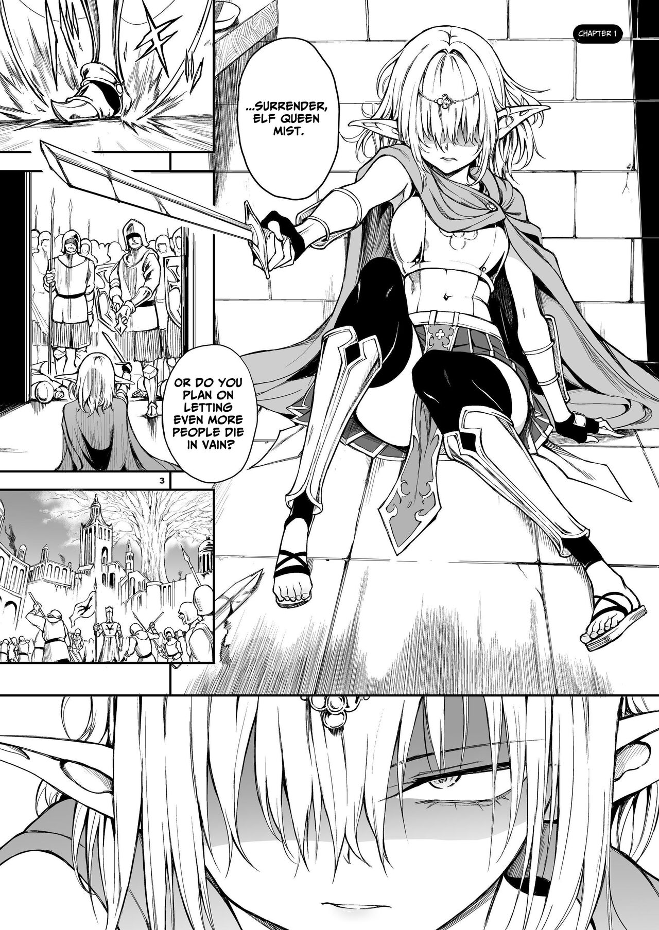 ELF Education. -Boukoku no Mist- | Elf Education -Mist, from the fallen country- page 3 full