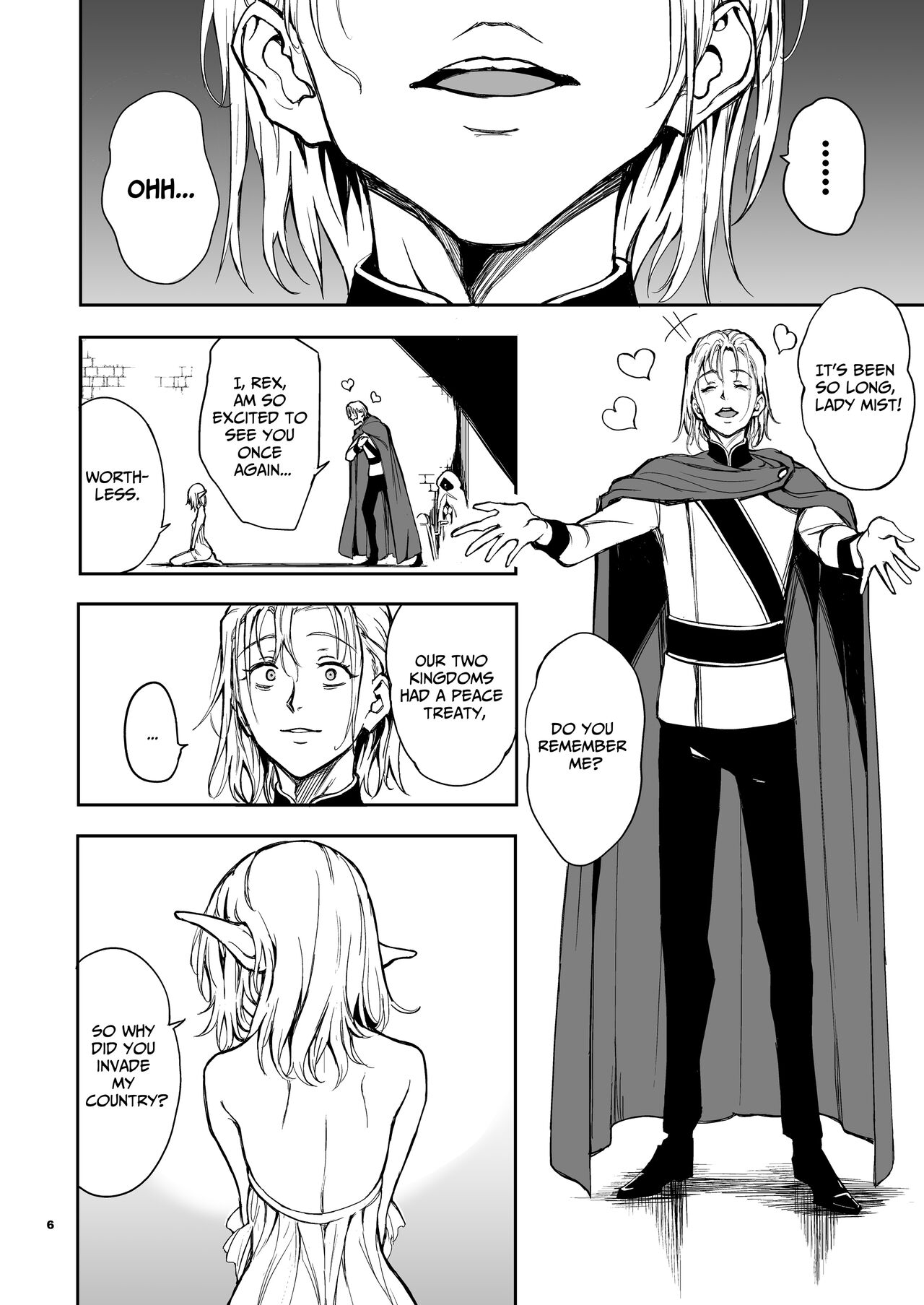 ELF Education. -Boukoku no Mist- | Elf Education -Mist, from the fallen country- page 6 full