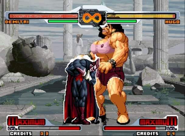 Capcom VS SNK - Demitri's Midnight Bliss page 1 full