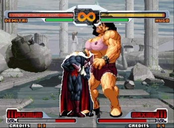 Capcom VS SNK - Demitri's Midnight Bliss cover