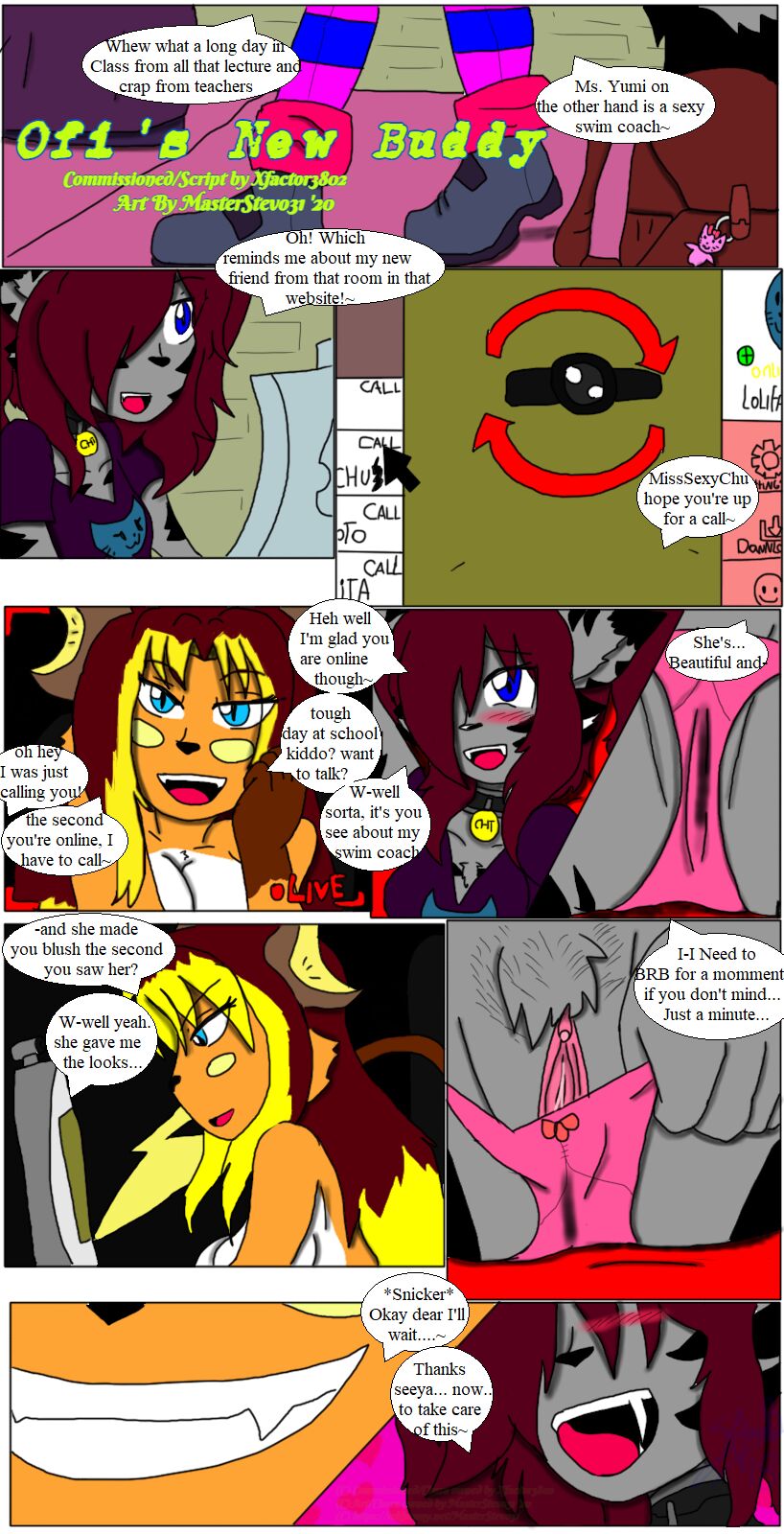 Ofi's New Buddy page 1 full