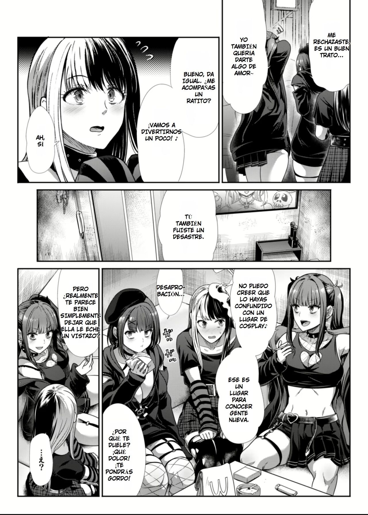 DANGEROUS BITCHS ~ Jiraina Boku no Shiboritora Rekkusu ~ | CHICAS PELIGROSAS ~ Mi Minita Está Siendo Explotada ~ page 5 full