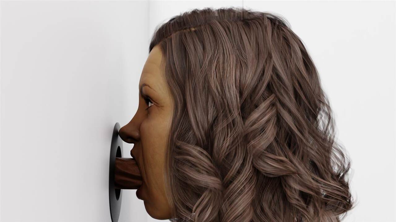 Milf Bathroom Glory Hole Blowjob page 7 full