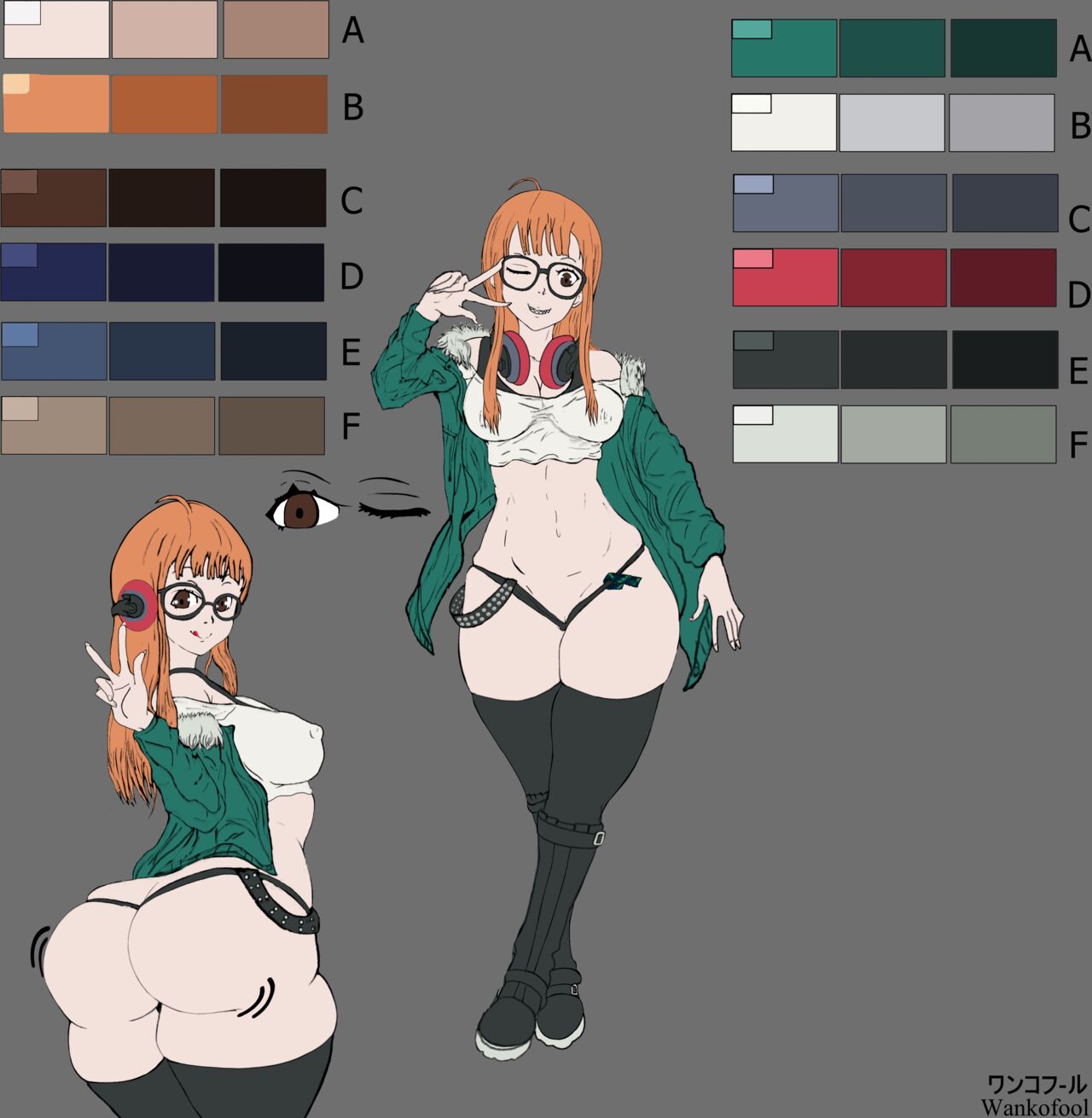Wankofool - P5 Futaba Color Design page 2 full