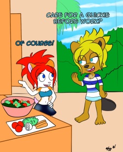 Ash and Rachel