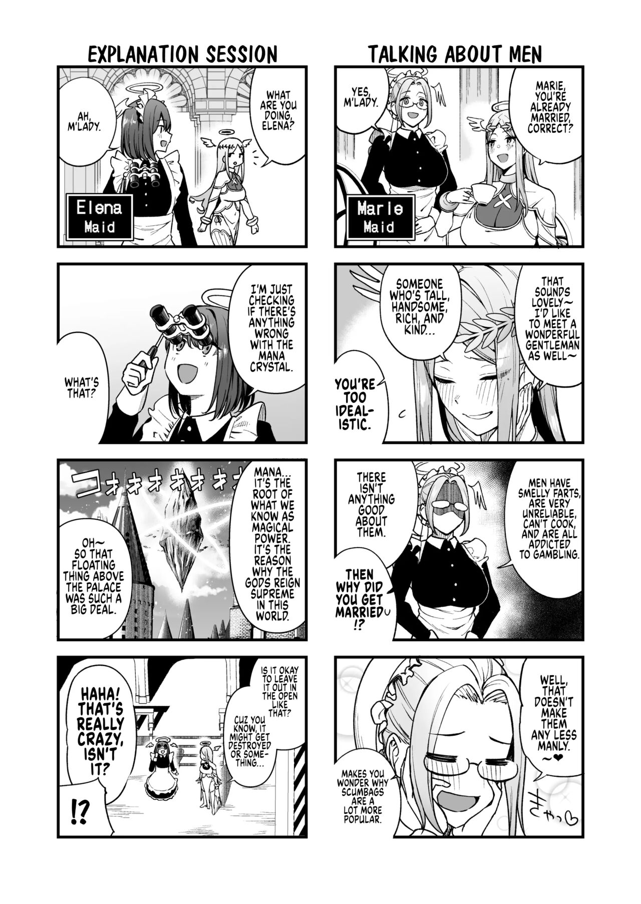 Ochibure Megami no Yamibaito | The Fallen Goddess Has A Dark Part-time Job page 6 full