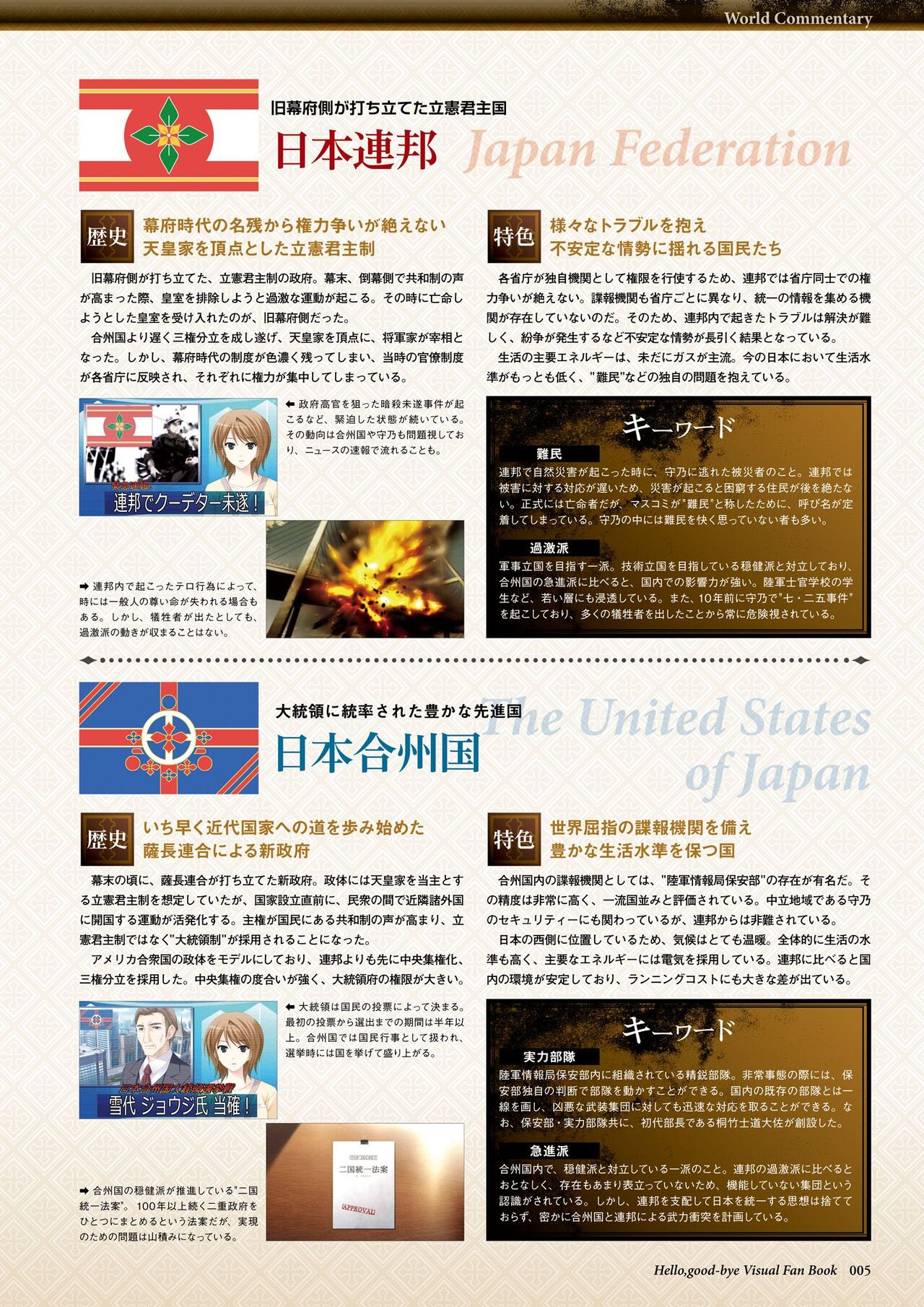 Hello，good-bye VISUAL FANBOOK page 6 full