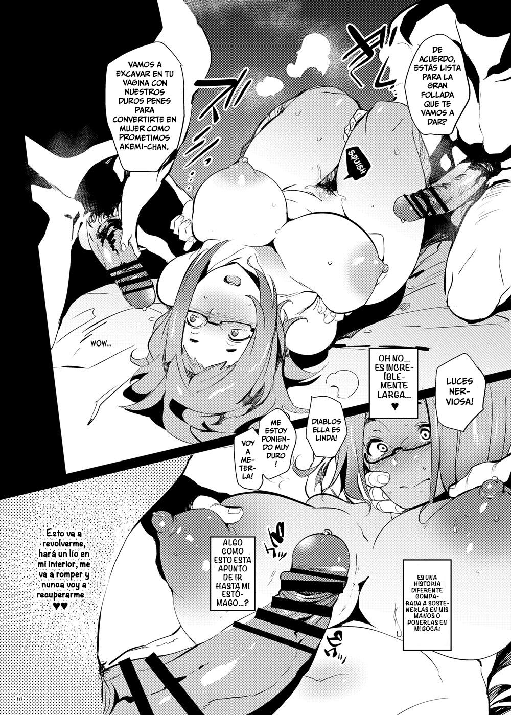 Gokujou Kusozako Busumesu Manko page 9 full