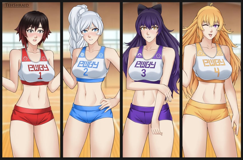 RWBY Workout Set page 1 full