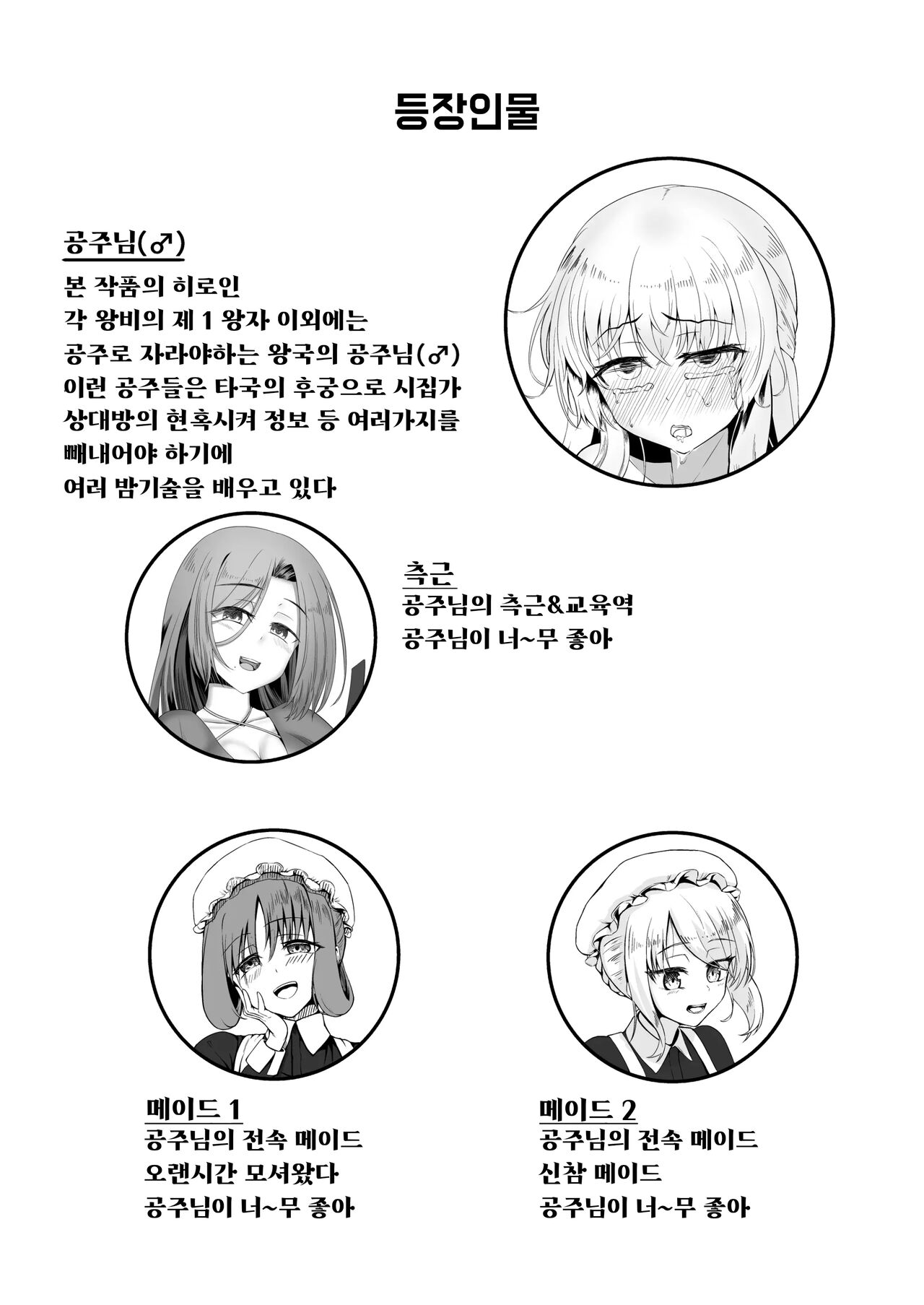 Ohime-sama ♂ no Ouzoku Kyouiku | 공주님♂의 왕족교육 page 3 full