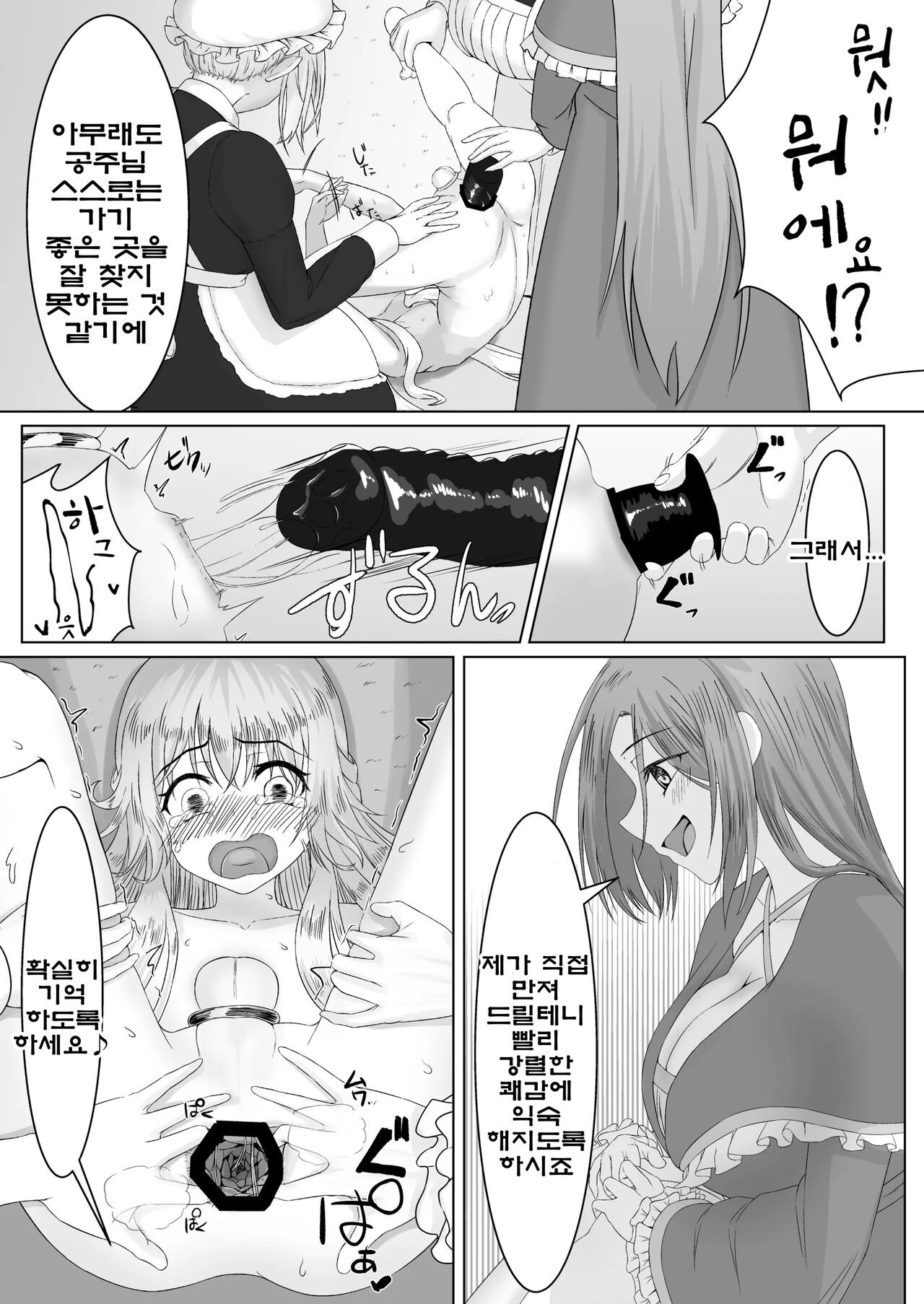 Ohime-sama ♂ no Ouzoku Kyouiku | 공주님♂의 왕족교육 page 9 full