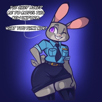 Judy's New Uniform cover