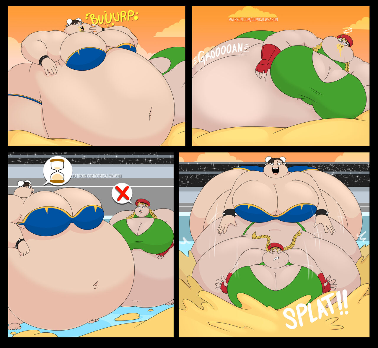 Pudding Pool - Chun-Li vs. Cammy page 3 full