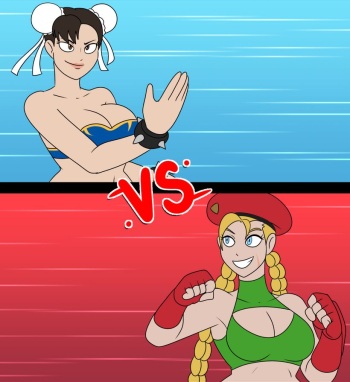 Pudding Pool - Chun-Li vs. Cammy cover