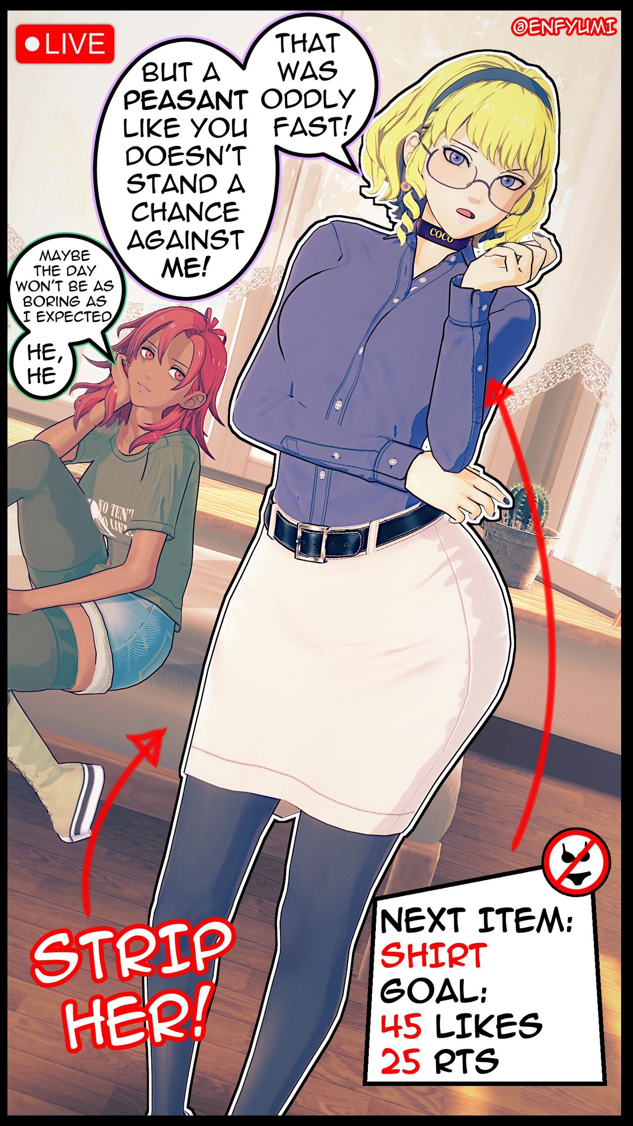 Constance &amp; Hapi strip game page 2 full