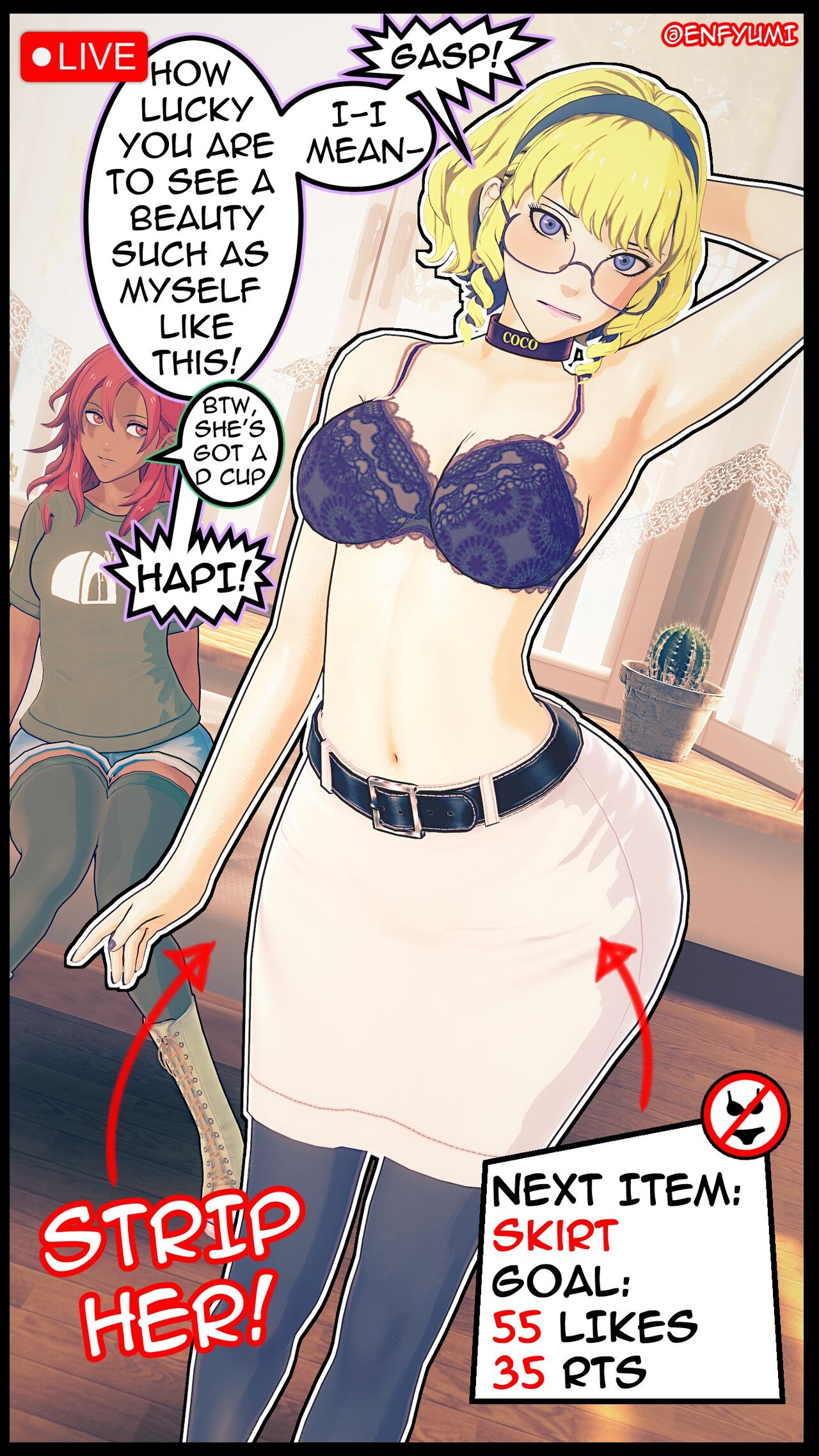 Constance &amp; Hapi strip game page 3 full