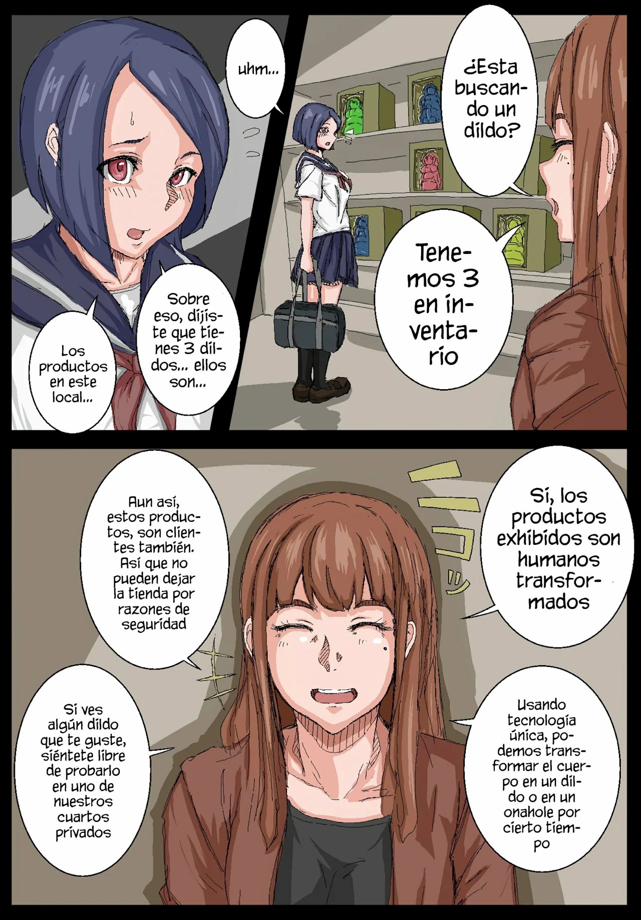 Onahole Senpai. page 5 full