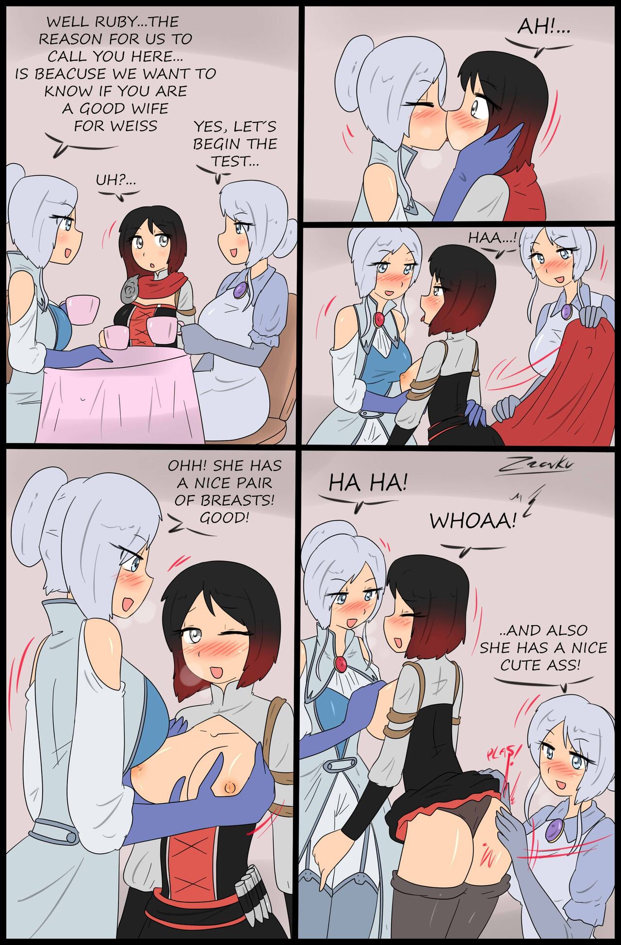 Waifu Test page 1 full