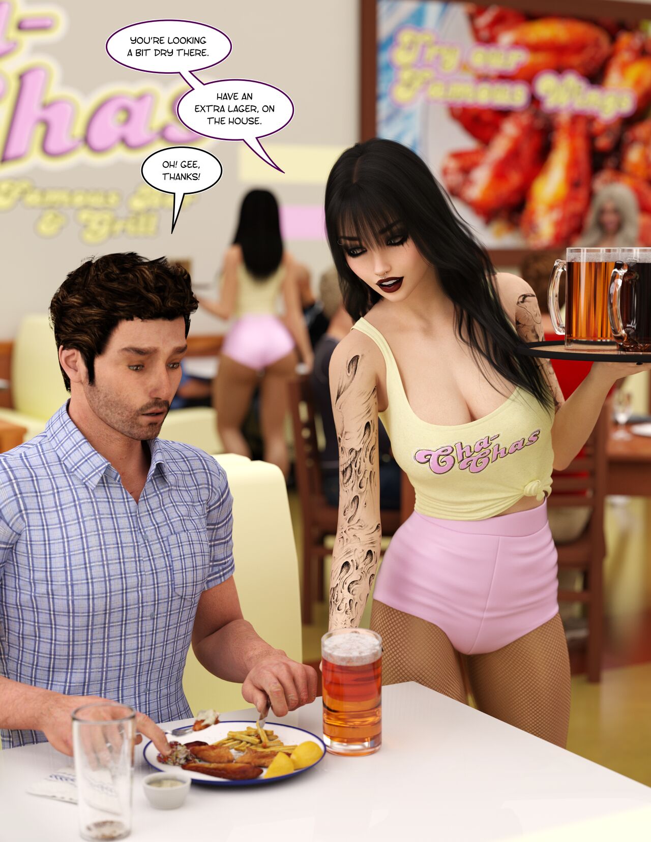 Welcome To Cha-Chas! 2: Lovin' It page 7 full