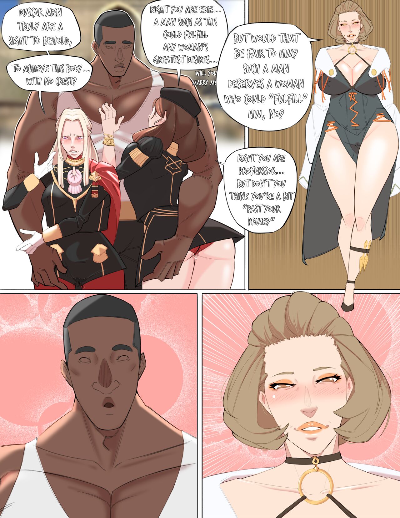 Manuela Claiming her next victim - ft. Byleth page 1 full