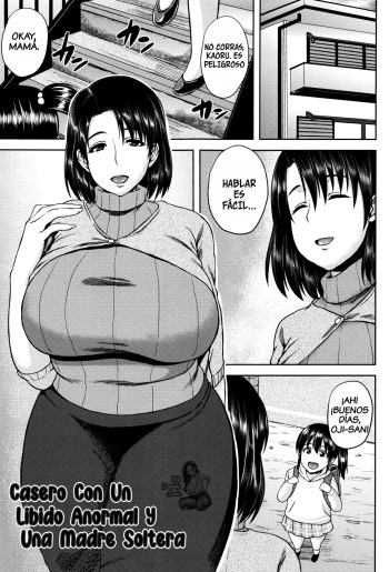 Zetsurin Ooya to Single Mother | Casero Con Un Libido Anormal Y Una Madre Soltera cover