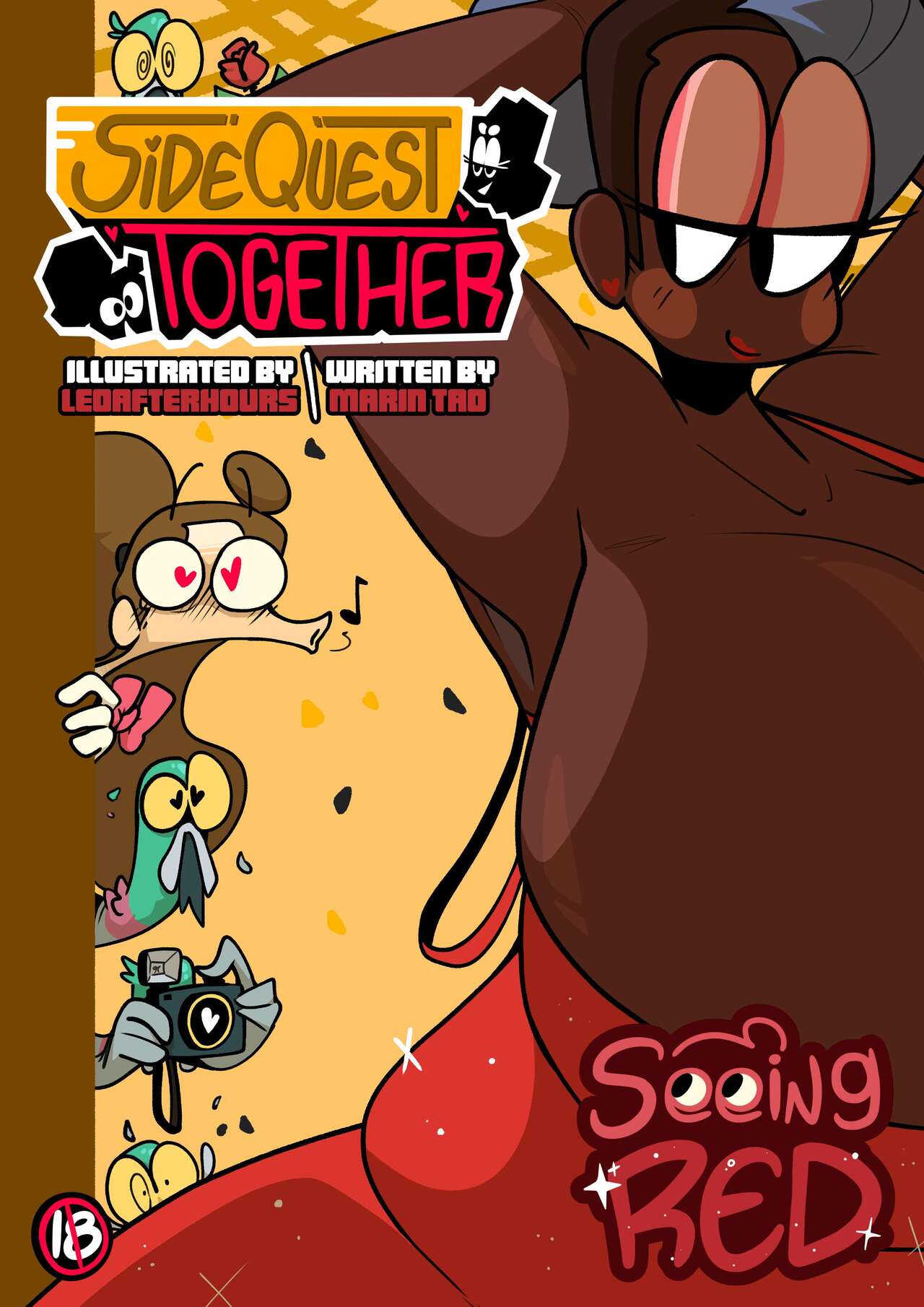 Slapstick together seeing red page 1 full