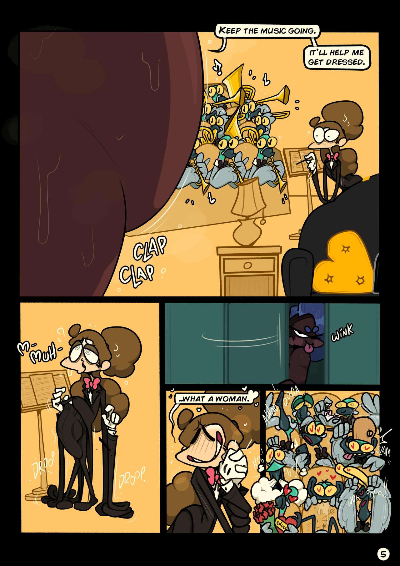 Slapstick together seeing red page 7 full