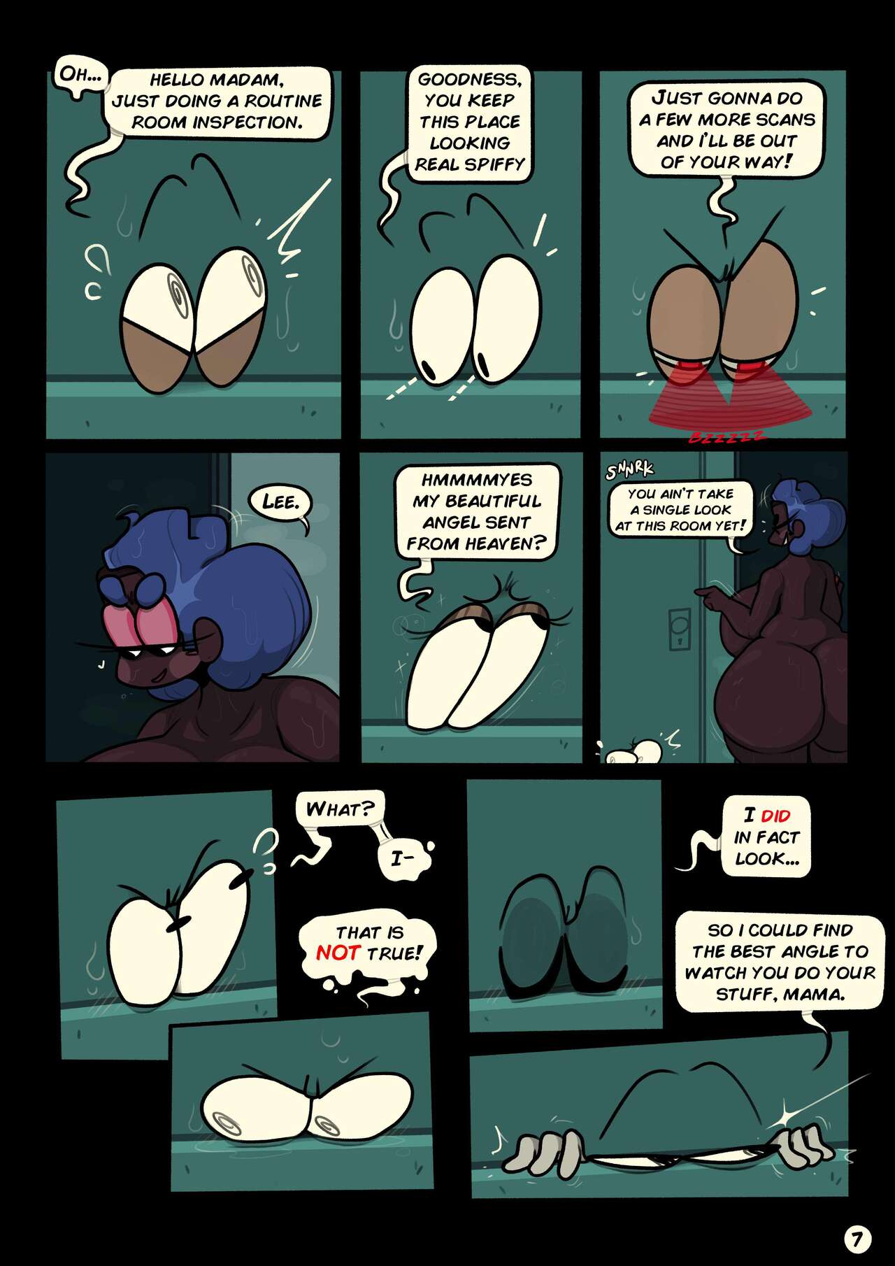 Slapstick together seeing red page 9 full