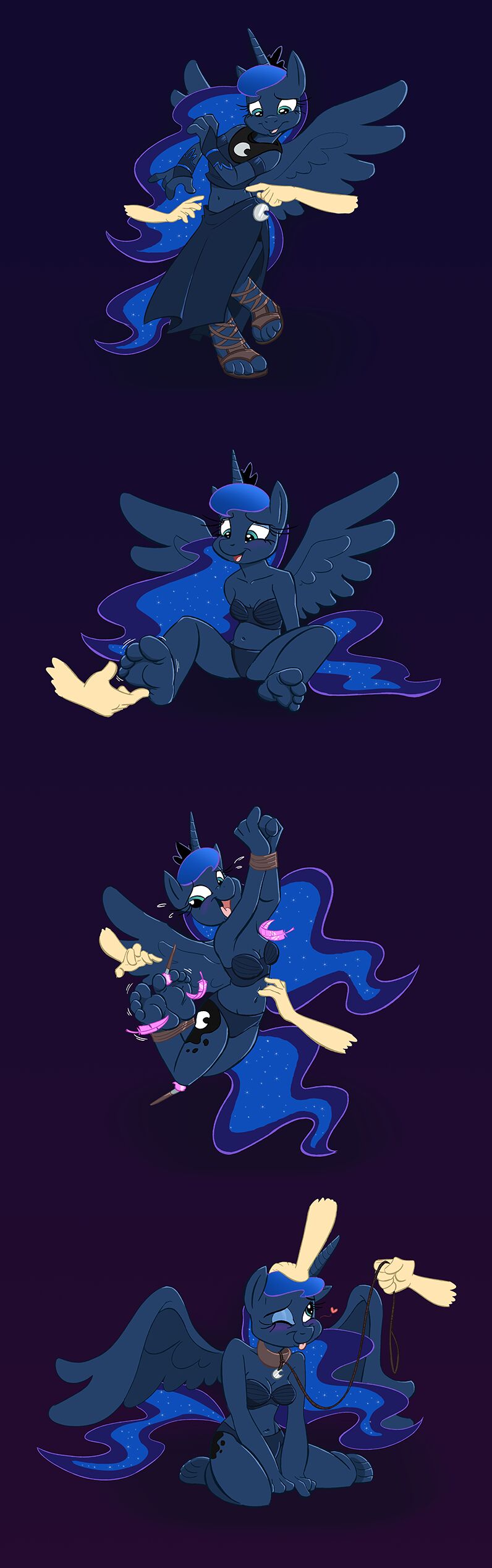 Luna, the Adorable Tickle Pet page 6 full