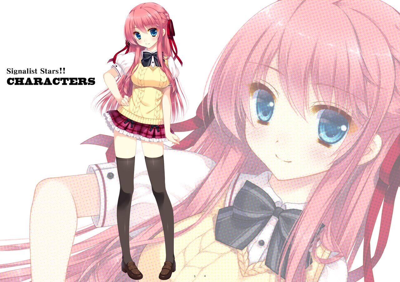 Signalist Stars!!  Gengashuu - Signalist Stars Original Rough sketch &amp; Illustrations page 4 full