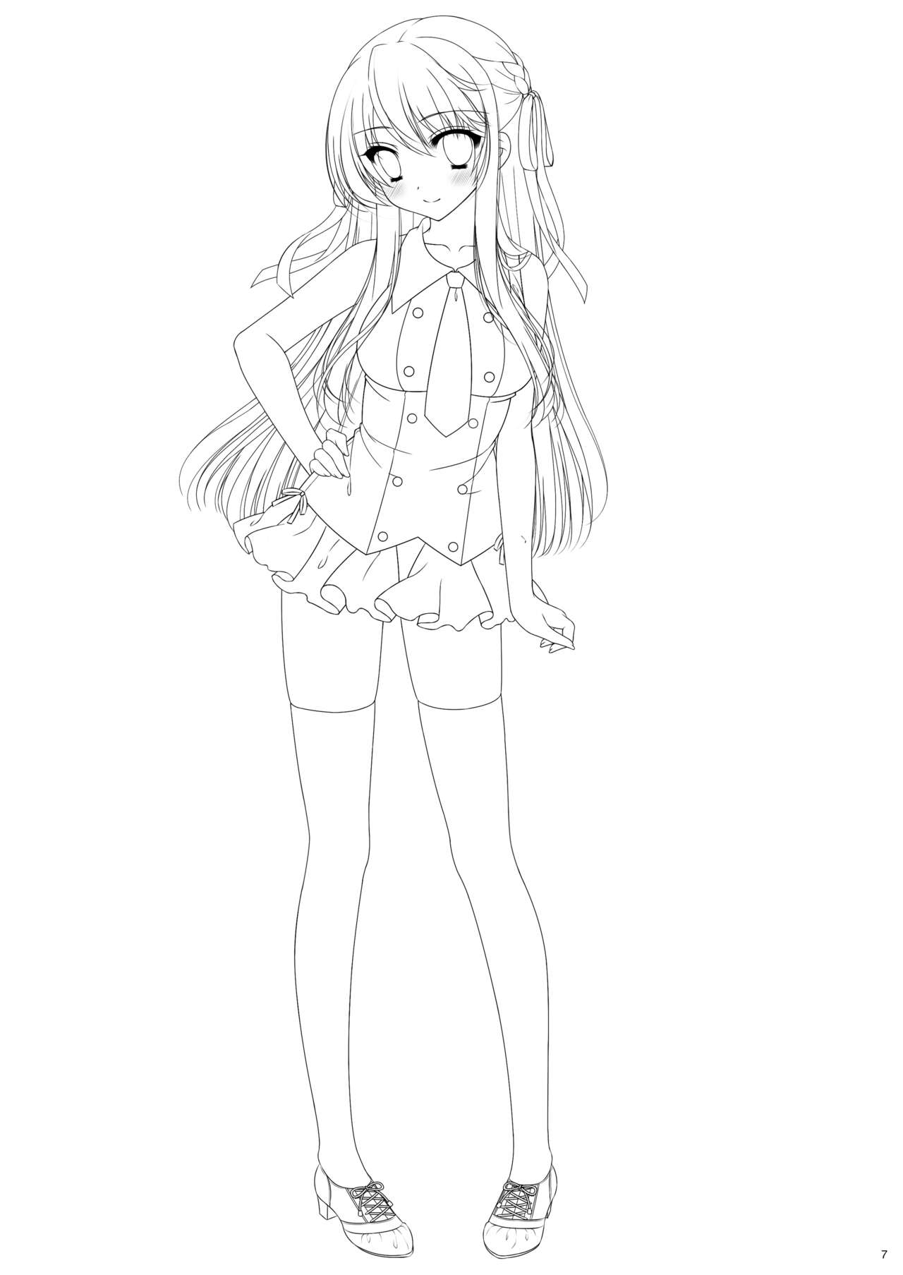 Signalist Stars!!  Gengashuu - Signalist Stars Original Rough sketch &amp; Illustrations page 6 full
