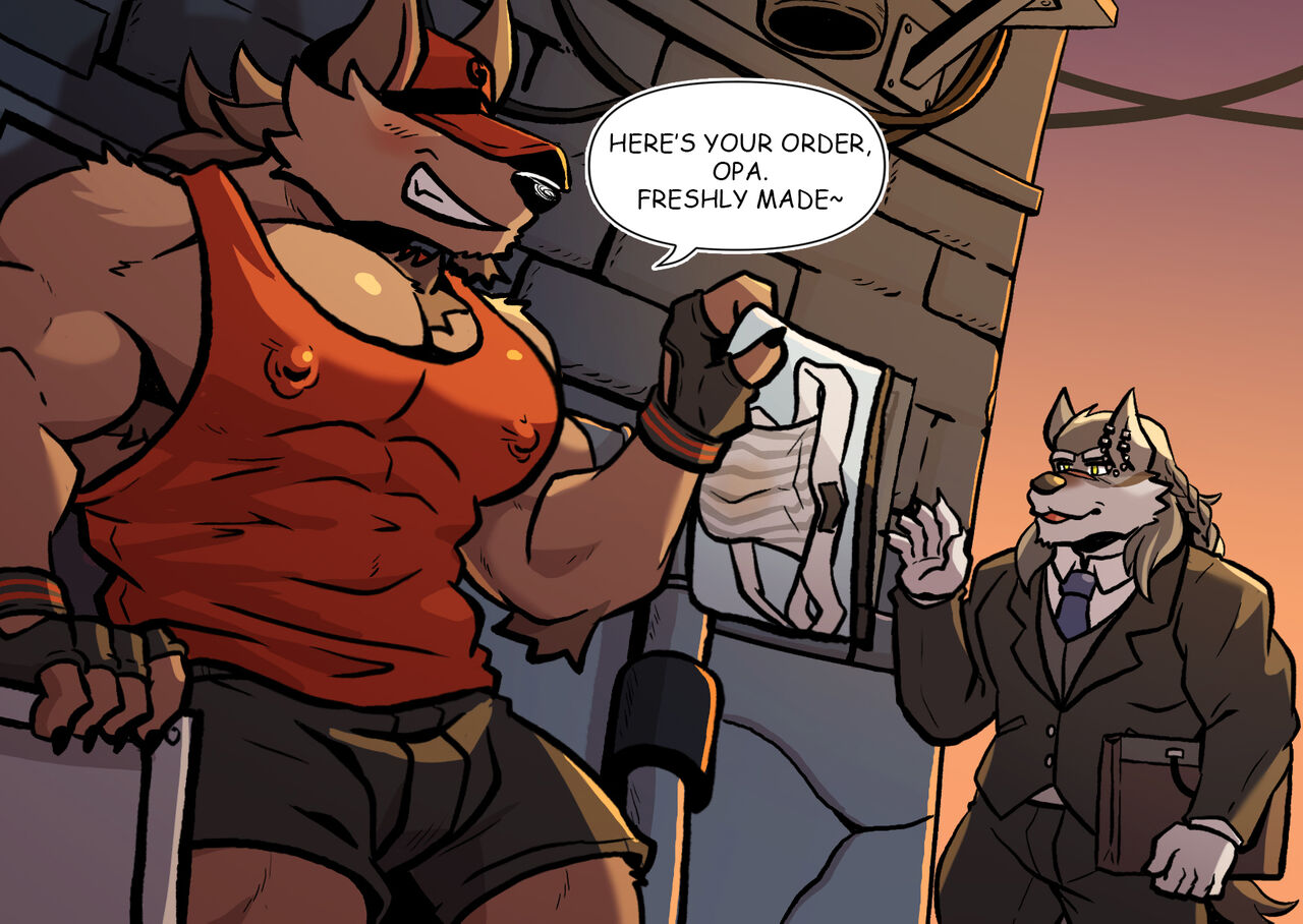 Commission - Boss's side gig page 1 full