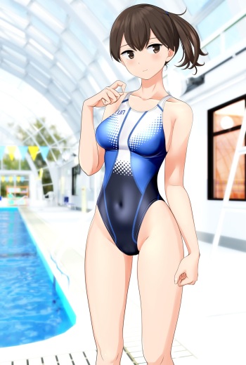Kaga-san Kyouei Mizugi cover