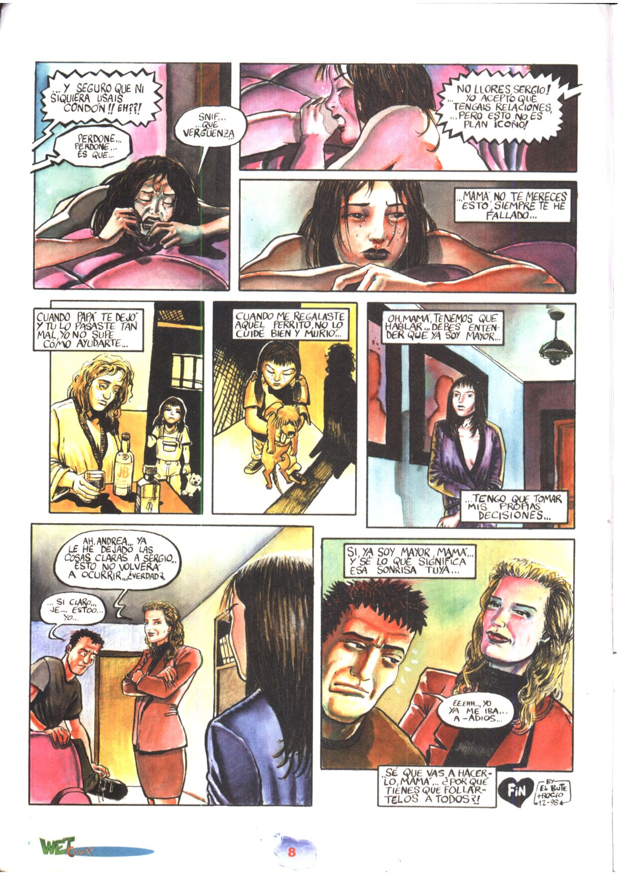 Wet Comix #9 page 8 full