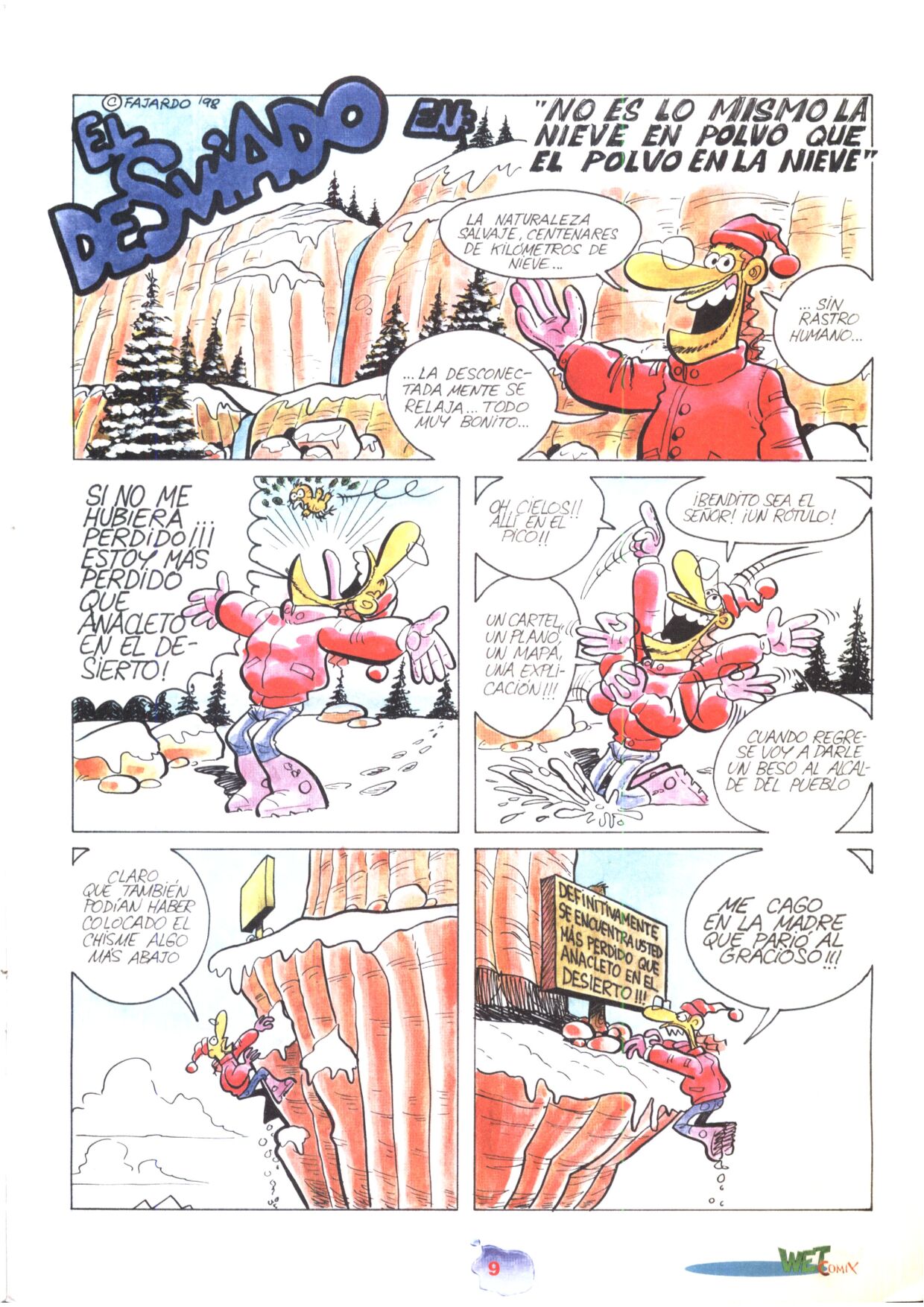 Wet Comix #9 page 9 full