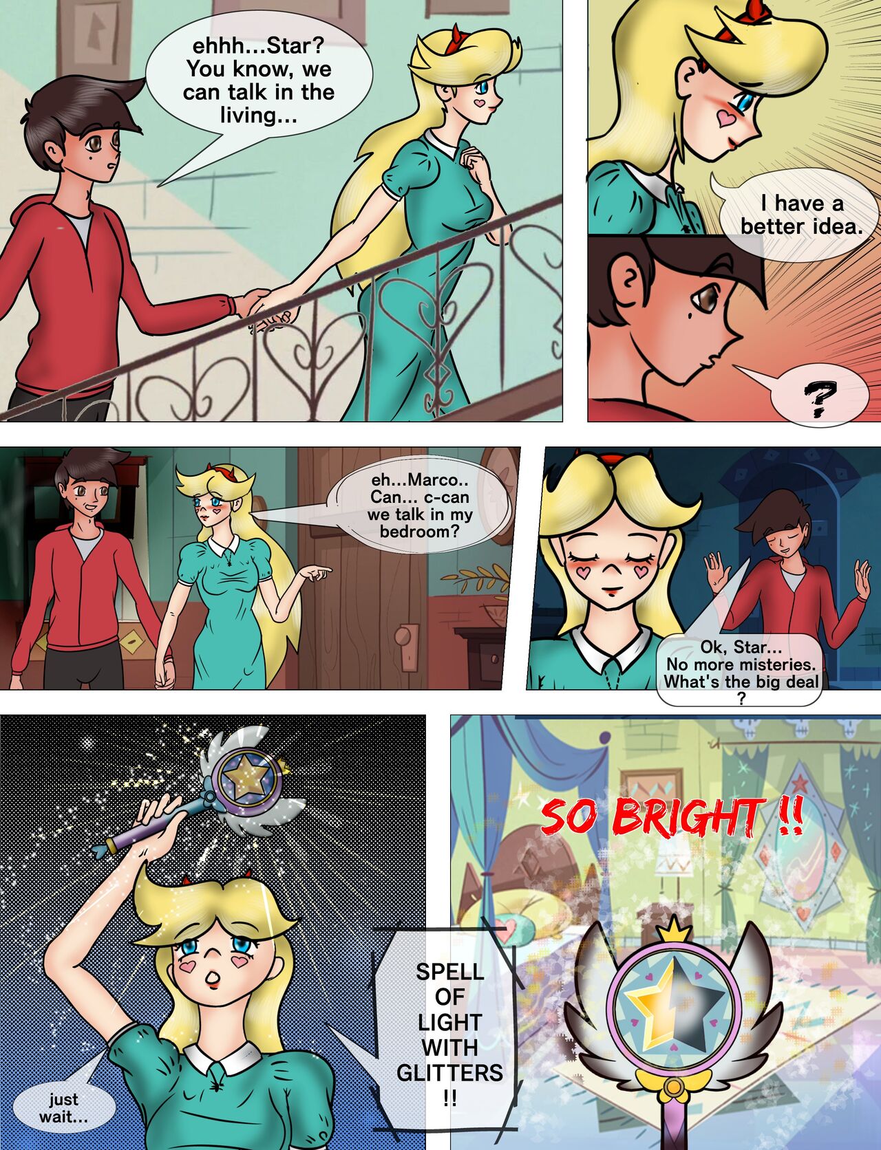 Before I leave: a starco fan comic page 10 full