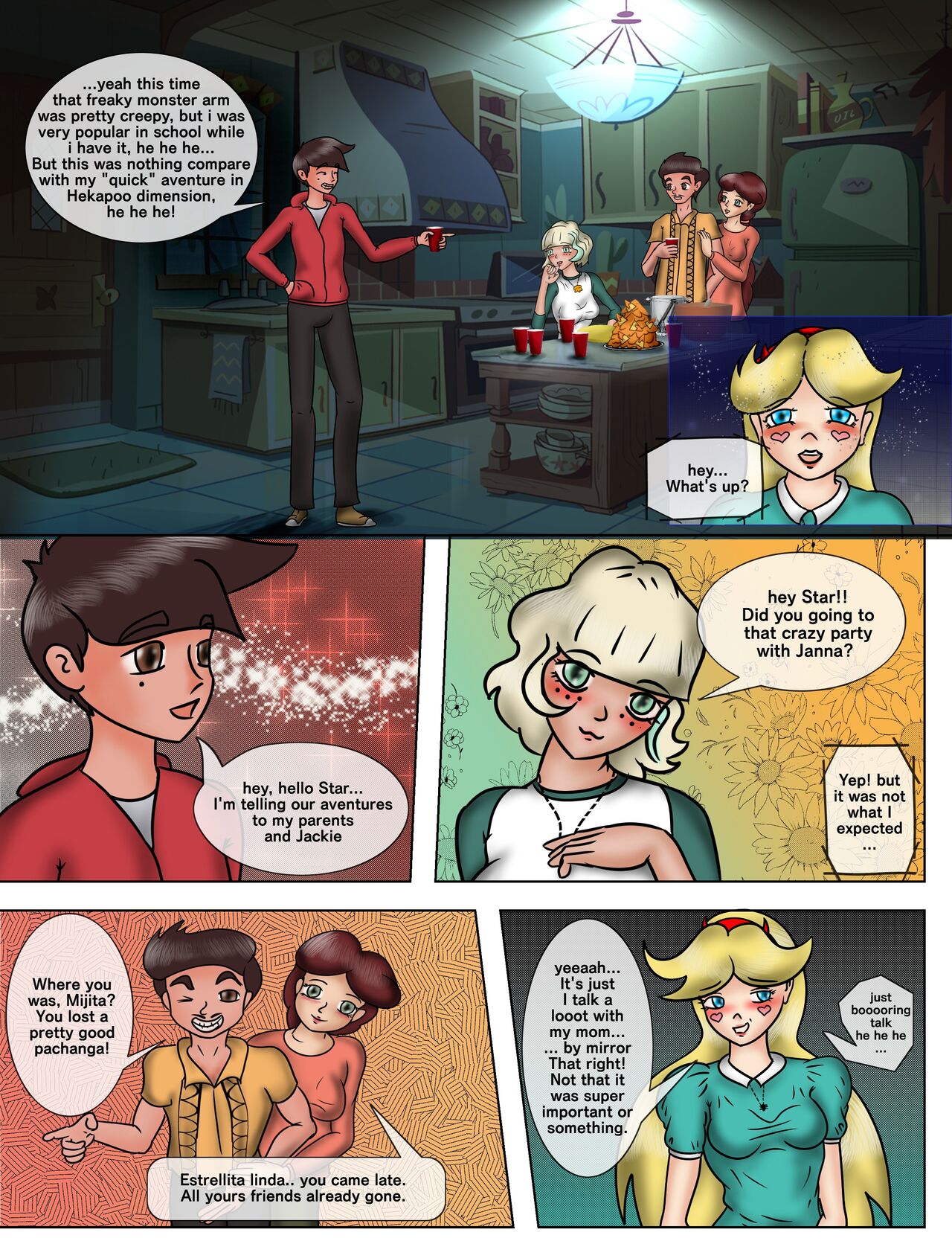 Before I leave: a starco fan comic page 8 full
