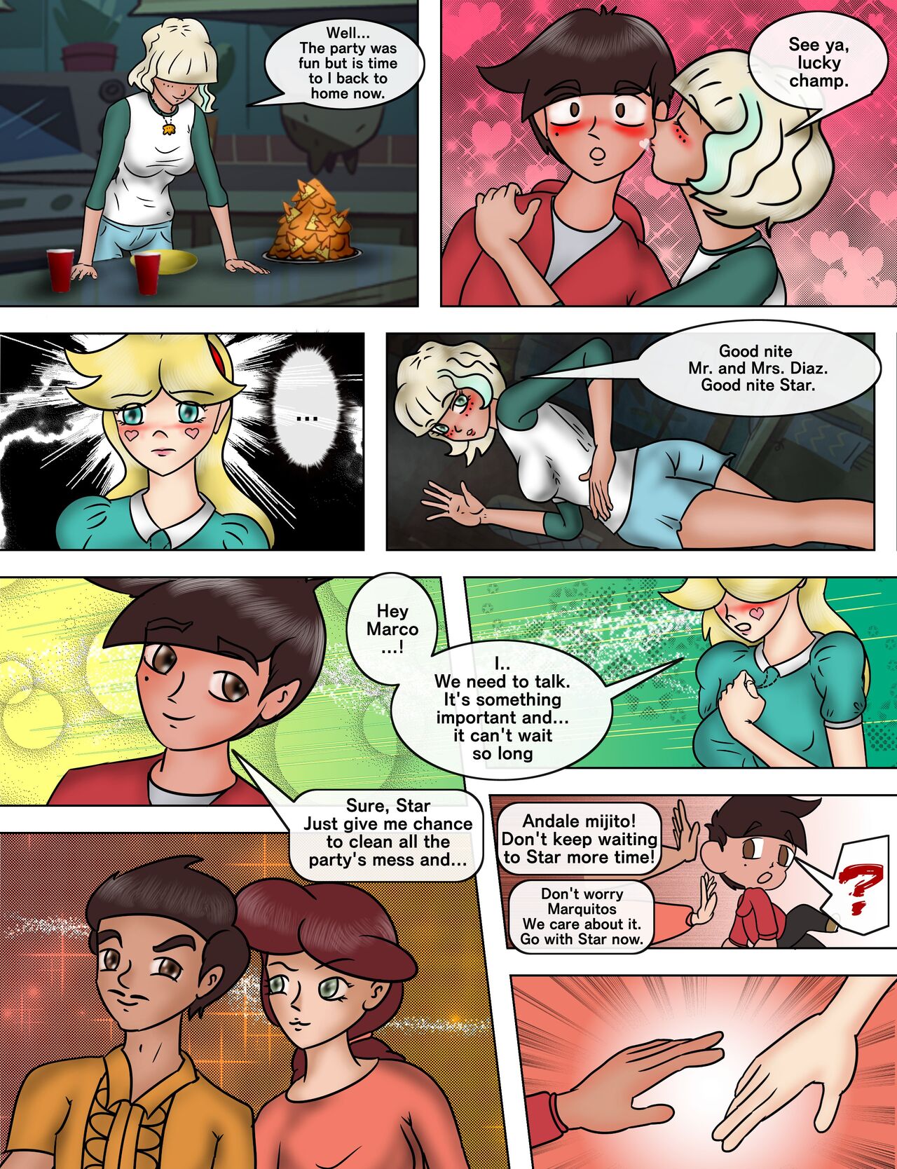 Before I leave: a starco fan comic page 9 full