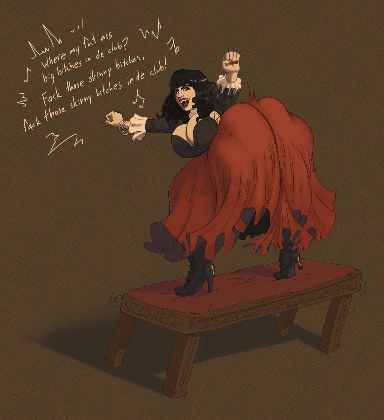 Nadja of Manyfatcocks page 1 full