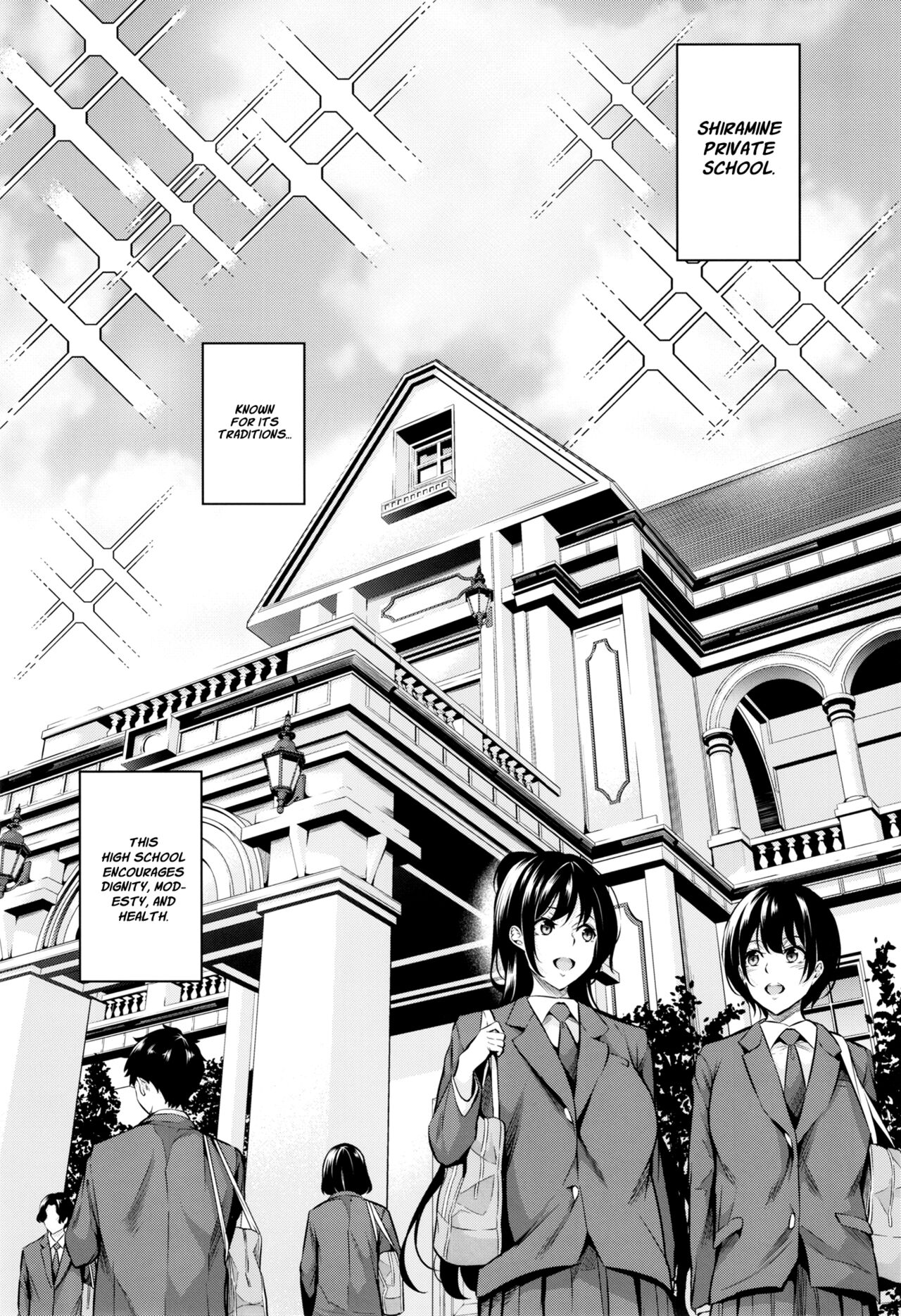 Shiramine Gakuen no Mesubuta Kaichou | Sow President of the Shiramine Academy page 3 full