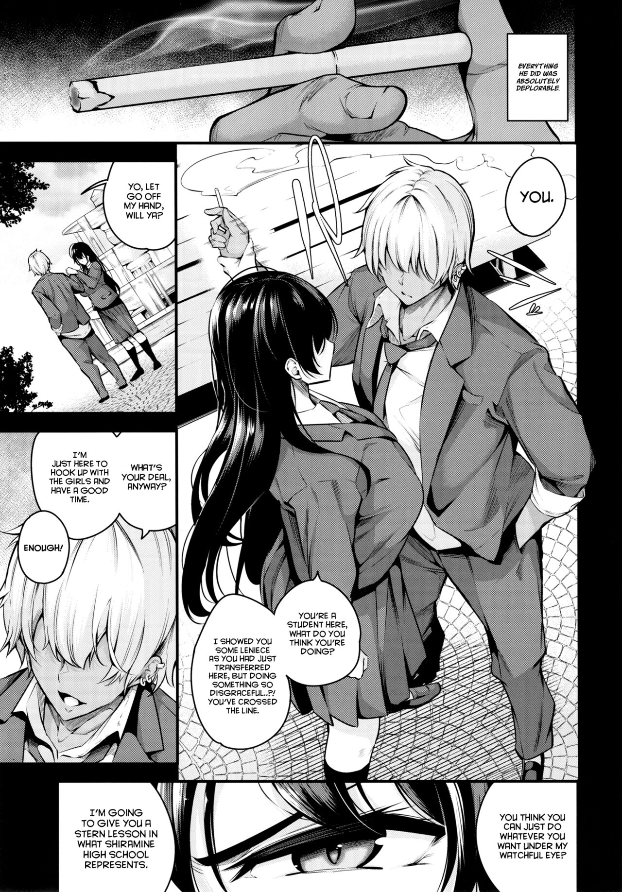 Shiramine Gakuen no Mesubuta Kaichou | Sow President of the Shiramine Academy page 7 full