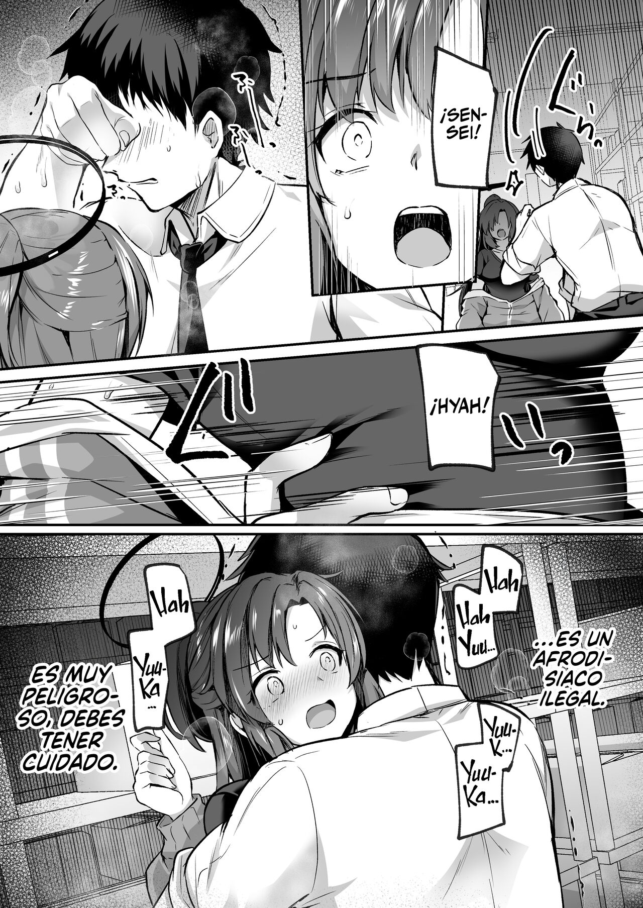 Bousou shita Sensei ni Oshitao Sarete SEX Suru Hon page 5 full