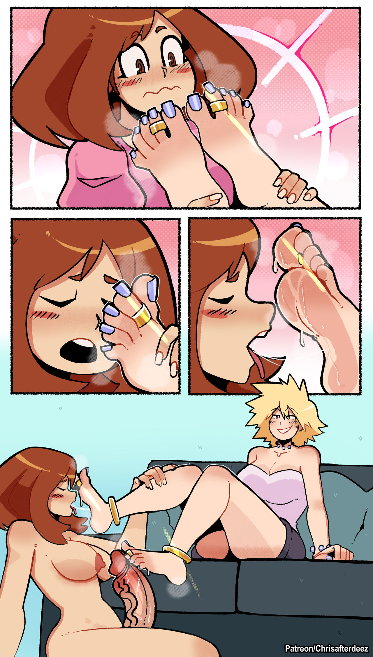 Uraraka's Awakening! page 6 full