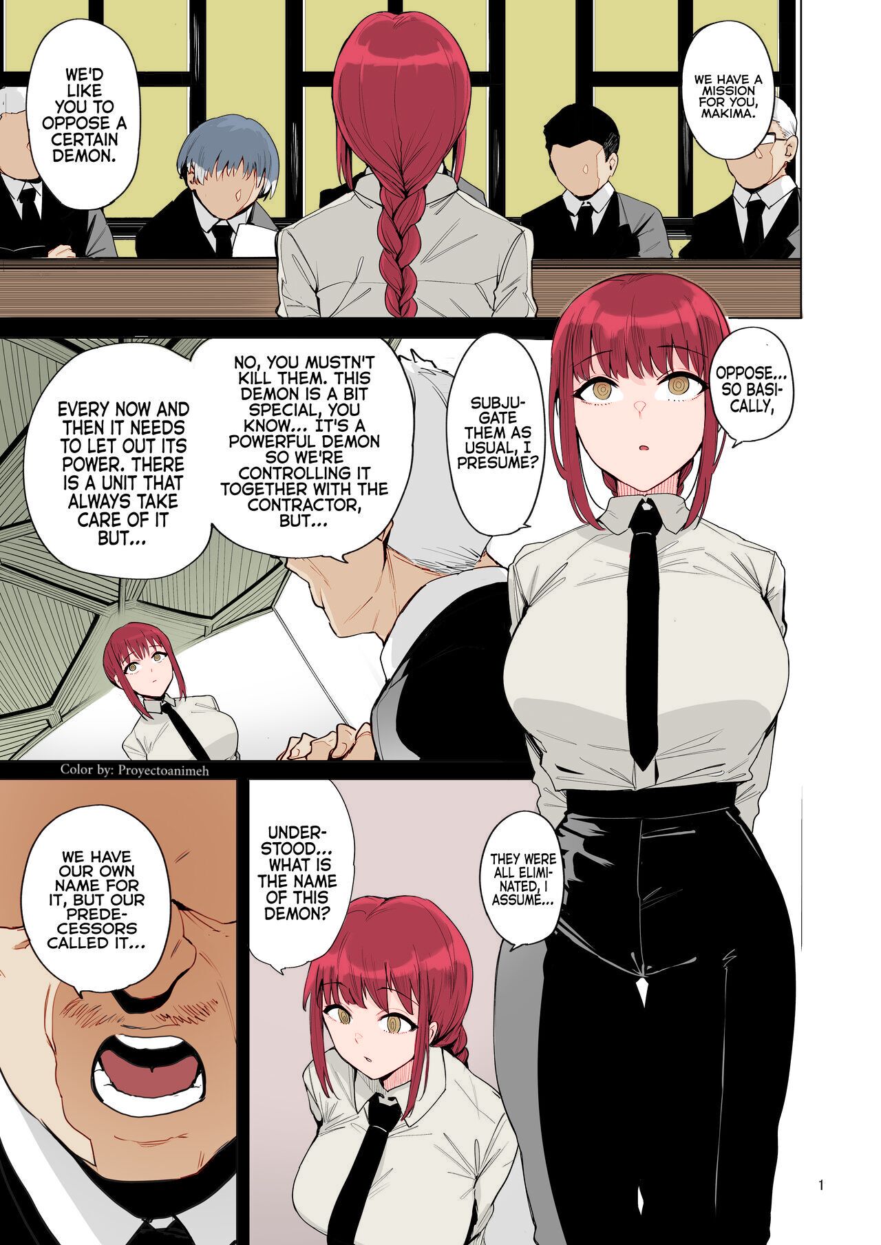 Makima VS Chinpo no Akuma page 2 full