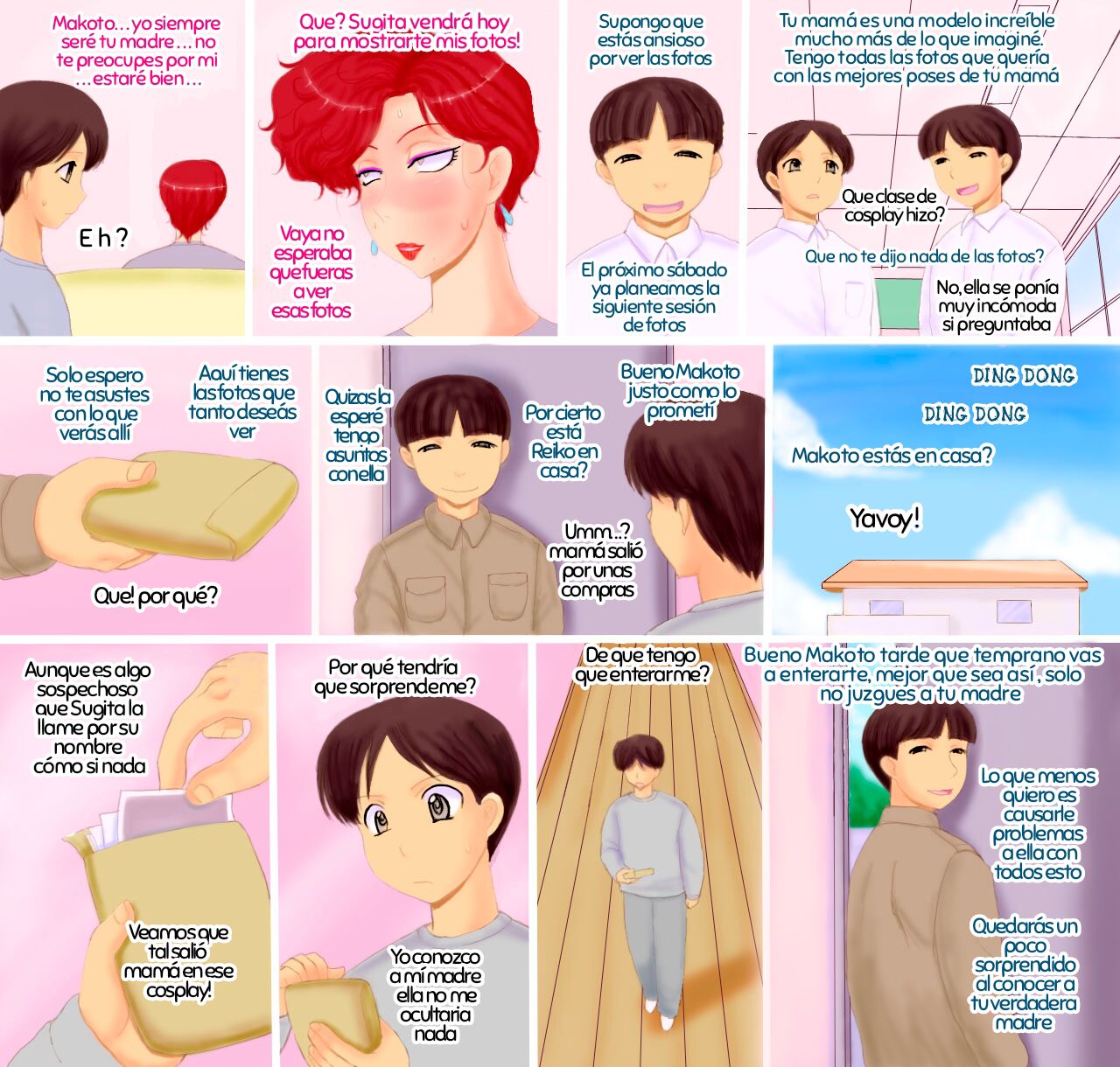 Mamá disfrazada de Shashin | Mamá hace un cosplay perverso page 4 full