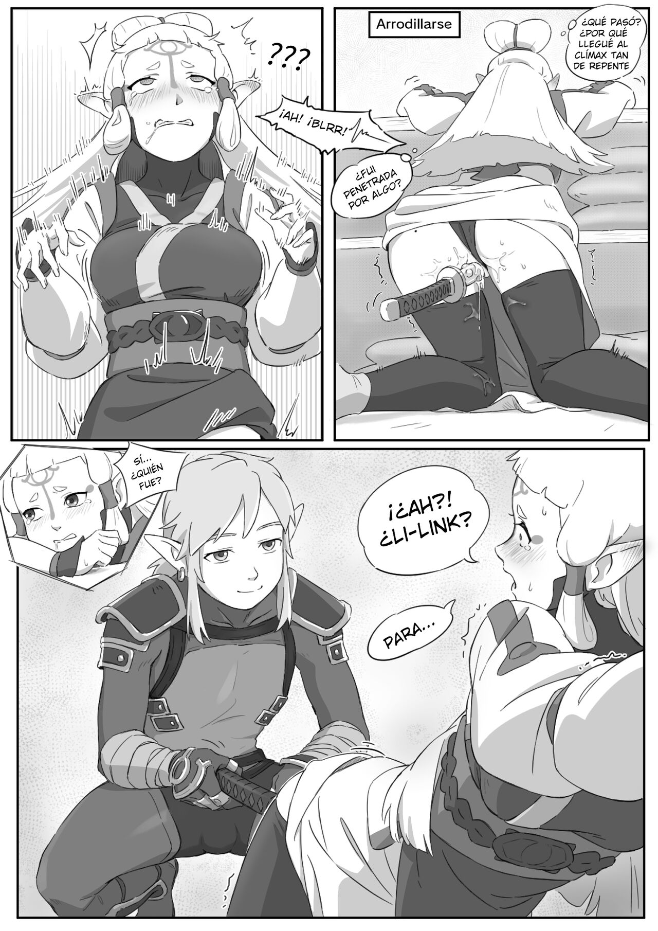 La leyenda del deseo en Hyrule page 9 full