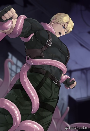 Blond Ikemen to Shokushu cover