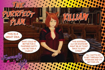 Fummunity Comix: Build a Futa Presents: The Purrfect Plan cover