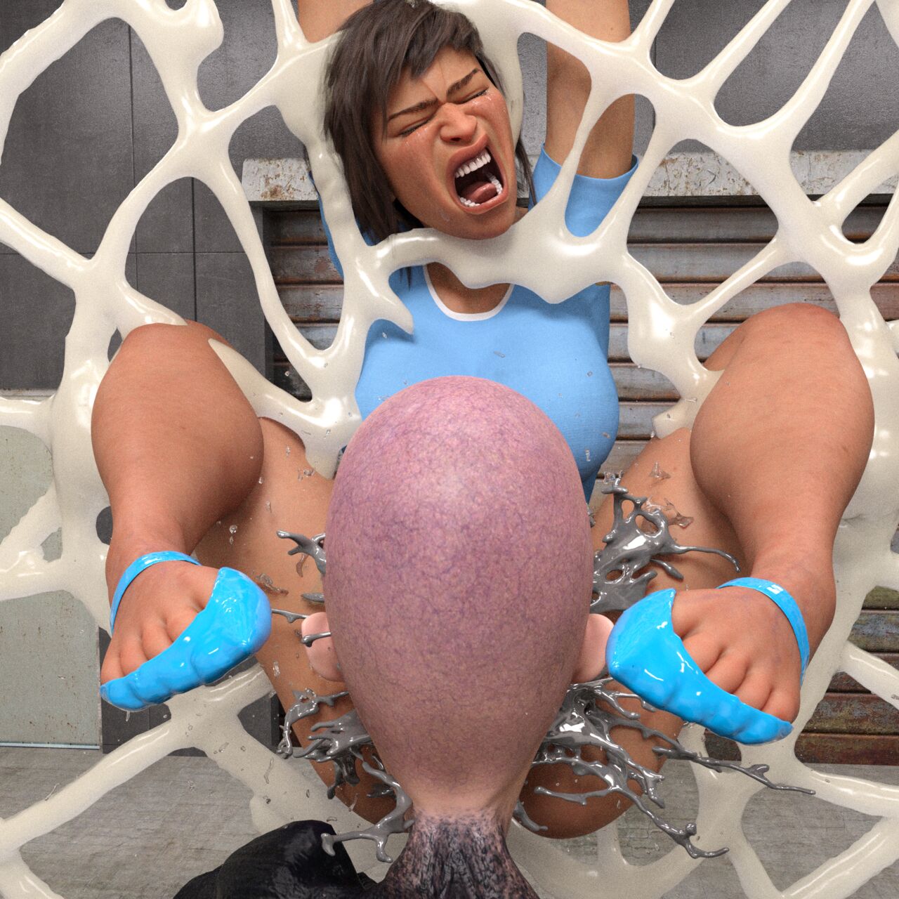 Mold666 Spiderbitch Impregnates Prey page 9 full